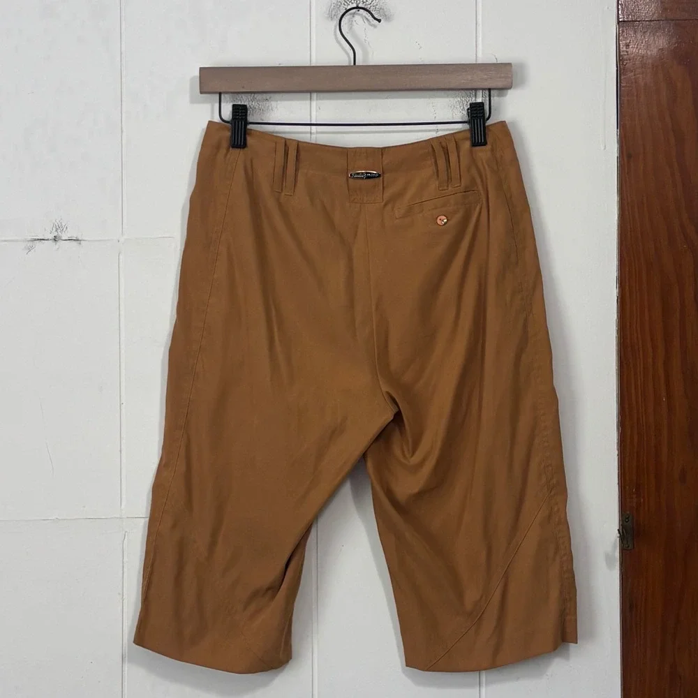 Jamie Sadock Womens Burnt Orange Tech Bermuda Shorts Size 4 Utility Golf Hiking